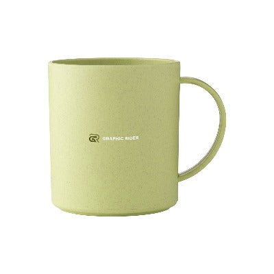 Branded Promotional BAMBU COFFEE MUG in Black Mug From Concept Incentives.