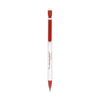Branded Promotional SIGNPOINT REFILLABLE PENCIL in Red & White Pencil From Concept Incentives.