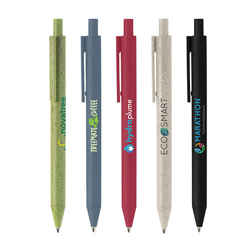 Branded Promotional Ceres - Eco Wheat Plastic Pen Pen From Concept Incentives.