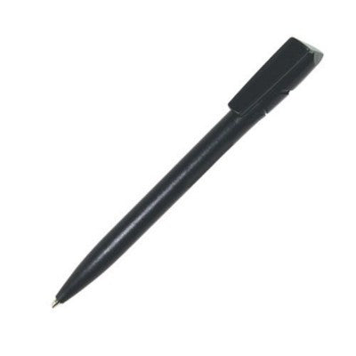 Branded Promotional TWISTER BALL PEN in Black Pen From Concept Incentives.