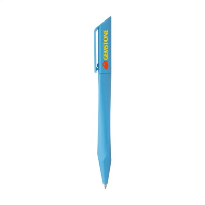 Branded Promotional TURNER PEN in Light Blue Pen From Concept Incentives.