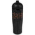 Branded Promotional H2O TEMPO 700 ML DOME LID SPORTS BOTTLE in Black Solid Sports Drink Bottle From Concept Incentives.