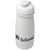 Branded Promotional H2O PULSE 600 ML FLIP LID SPORTS BOTTLE in White Solid Sports Drink Bottle From Concept Incentives.