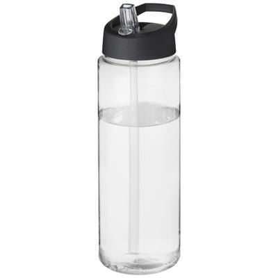 Branded Promotional H2O VIBE 850 ML SPOUT LID SPORTS BOTTLE in Transparent-aqua Blue Sports Drink Bottle From Concept Incentives.