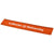 Branded Promotional ROTHKO 20 CM PLASTIC RULER in Orange Ruler From Concept Incentives.