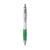 Branded Promotional ATHOS WHITE PEN in Green Pen From Concept Incentives.