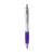 Branded Promotional ATHOS WHITE PEN in Purple Pen From Concept Incentives.