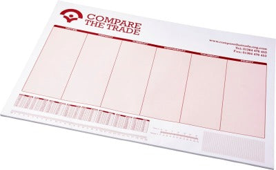 Branded Promotional DESK-MATE NOTE PAD A3 from Concept Incentives