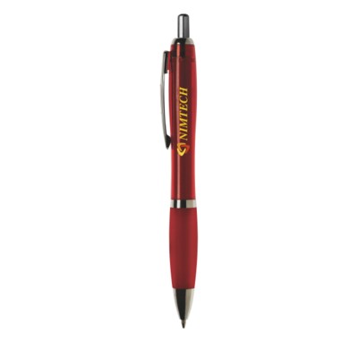 Branded Promotional ATHOS PEN in Red Pen From Concept Incentives.