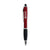 Branded Promotional ATHOS COLOUR TOUCH BALL PEN in Red Blue Ink Plastic Ball Pen with Metallic Look Barrel, Rubber Grip, Pen From Concept Incentives.