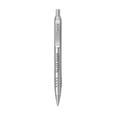 Branded Promotional SYDNEY PEN in Silver Pen From Concept Incentives.