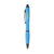 Branded Promotional ATHOS SOLID TOUCH PEN in Light Blue Pen From Concept Incentives.