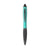 Branded Promotional ATHOS METALLIC TOUCH PEN in Turquoise Pen From Concept Incentives.