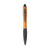 Branded Promotional ATHOS TOUCH BLACKGRIP PEN in Orange Pen From Concept Incentives.