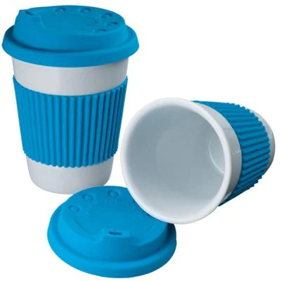 Branded Promotional LA MATA CERAMIC POTTERY MUG Travel Mug From Concept Incentives.