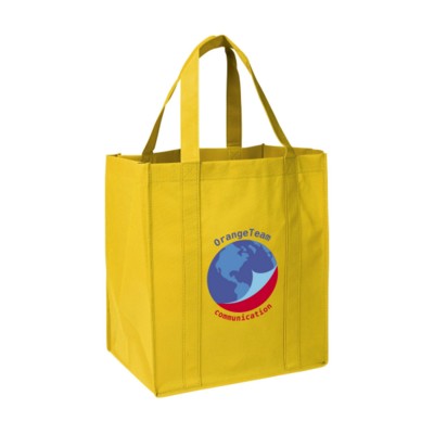 Branded Promotional SHOPXL SHOPPER TOTE BAG in Black Bag From Concept Incentives.