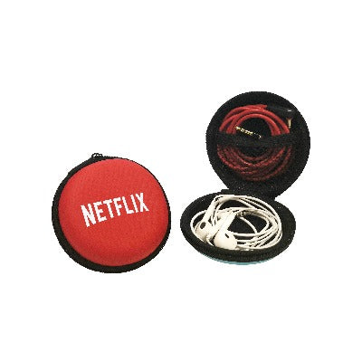 Branded Promotional EVA CABLE CASE Rectangular Cable Tidy From Concept Incentives.