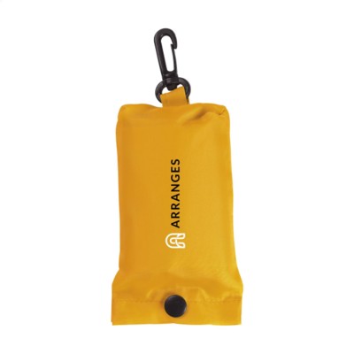 Branded Promotional SHOPEASY FOLDING SHOPPINGBAG in White Bag From Concept Incentives.