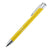 Branded Promotional ASCOT BALL PEN & TOUCH SCREEN STYLUS in Yellow Pen From Concept Incentives.