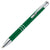 Branded Promotional ASCOT BALL PEN & TOUCH SCREEN STYLUS in Green Pen From Concept Incentives.