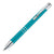 Branded Promotional ASCOT BALL PEN & TOUCH SCREEN STYLUS in Turquoise Pen From Concept Incentives.