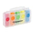 Branded Promotional HIGH FIVE MARKER in Clear Transparent Highlighter Set From Concept Incentives.