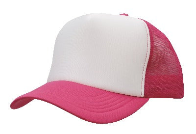 Branded Promotional TRUCKERS MESH BASEBALL CAP Baseball Cap From Concept Incentives.