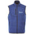 Branded Promotional FONTAINE KNIT BODYWARMER in Heather Blue Bodywarmer From Concept Incentives.