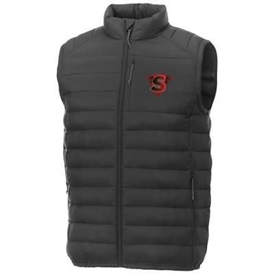 Branded Promotional PALLAS MENS THERMAL INSULATED BODYWARMER in Storm Grey Bodywarmer From Concept Incentives.