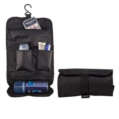 Branded Promotional TRAVEL COSMETICS BAG with Zip Cosmetics Bag From Concept Incentives.