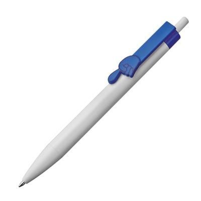 Branded Promotional BALL PEN NEVES in Blue  From Concept Incentives.
