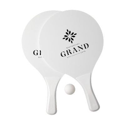 Branded Promotional BEACHTENNIS BEACH GAME in Green Beach Game From Concept Incentives.