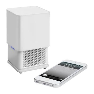 Branded Promotional NEW YORK STEREO SPEAKER with Bluetooth® Technology Speakers From Concept Incentives.