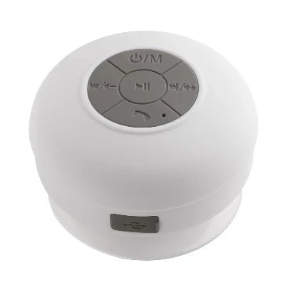 Branded Promotional AVIGNON BLUETOOTH SHOWER SPEAKER with Radio from Concept Incentives