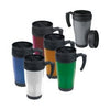 Branded Promotional FORT WORTH PLASTIC THERMAL INSULATED THERMAL INSULATED TRAVEL MUG Travel Mug From Concept Incentives.