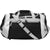 Branded Promotional SPORTS TRAVEL BAG in Black & Silver Bag From Concept Incentives.