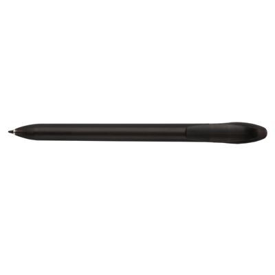 Branded Promotional TWIST FROST BALL PEN in Black Pen From Concept Incentives.