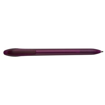 Branded Promotional TWIST FROST BALL PEN in Violet Pen From Concept Incentives.