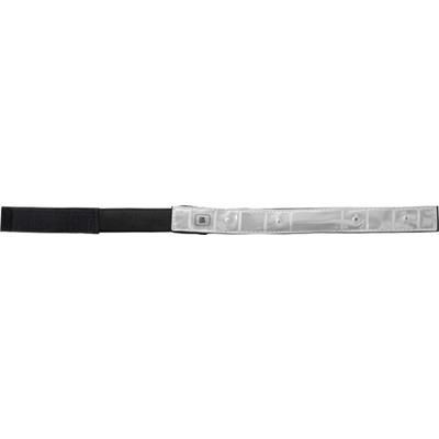 Branded Promotional HIGH VISIBILITY REFLECTIVE ARM BAND in Silver Arm Band From Concept Incentives.