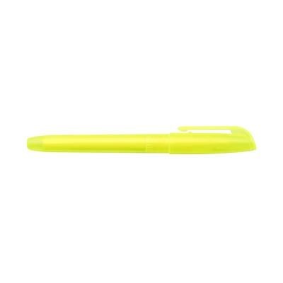 Branded Promotional PEN HIGHLIGHTER in Yellow Highlighter Pen From Concept Incentives.