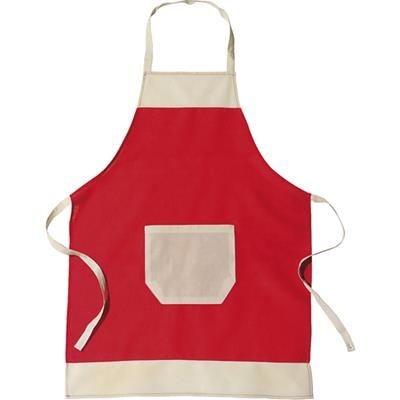 Branded Promotional APRON in Red Apron From Concept Incentives.