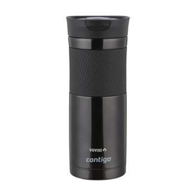 Branded Promotional CONTIGO® BYRON L THERMOS CUP in Black Travel Mug From Concept Incentives.