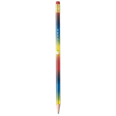 Branded Promotional RAINBOW PENCIL Pencil From Concept Incentives.