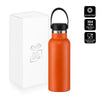 Branded Promotional NORDIC THERMAL BOTTLE in Orange from Concept Incentives