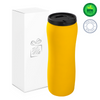 Branded Promotional COLORISSIMO THERMAL MUG in Yellow from Concept Incentives