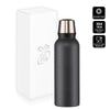 Branded Promotional NORDIC STEEL VACUUM THERMOS FLASK in Grey from Concept Incentives