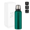 Branded Promotional NORDIC STEEL VACUUM THERMOS FLASK in Green from Concept Incentives