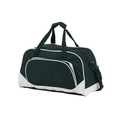 Branded Promotional SPORTS BAG with External Pocket Bag From Concept Incentives.