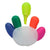 Branded Promotional HI FIVE HAND SHAPE HIGHLIGHTER Highlighter Set From Concept Incentives.
