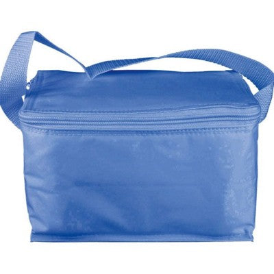 Branded Promotional ASPEN CAN COOL BAG in Blue Cool Bag From Concept Incentives.